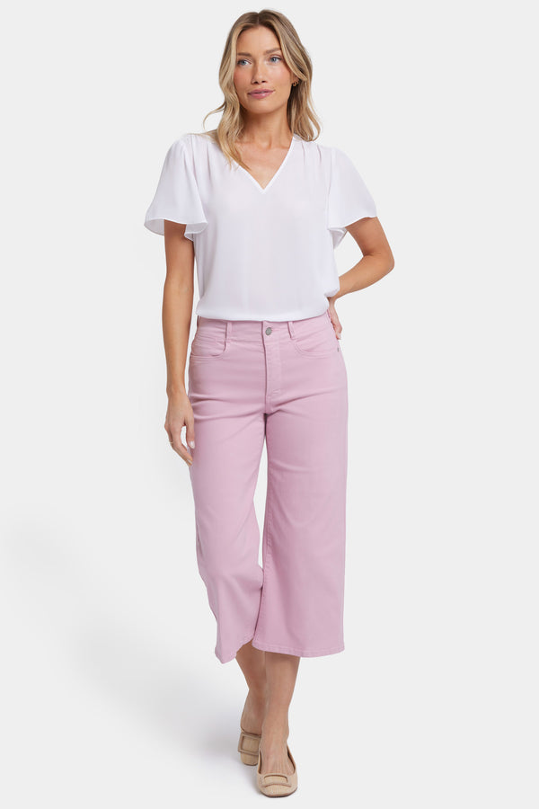 Nydj Brigitte Wide Leg Capri Jeans