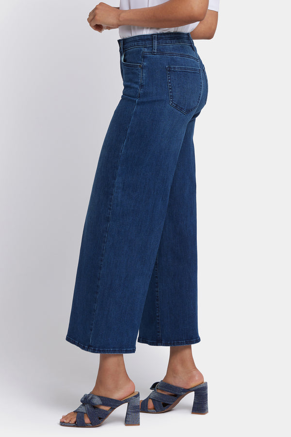 Nydj Brodi Wide Leg Ankle Jeans