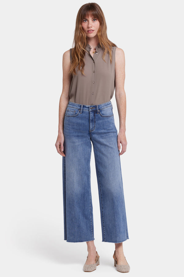Nydj Brodi Wide Leg Ankle Jeans