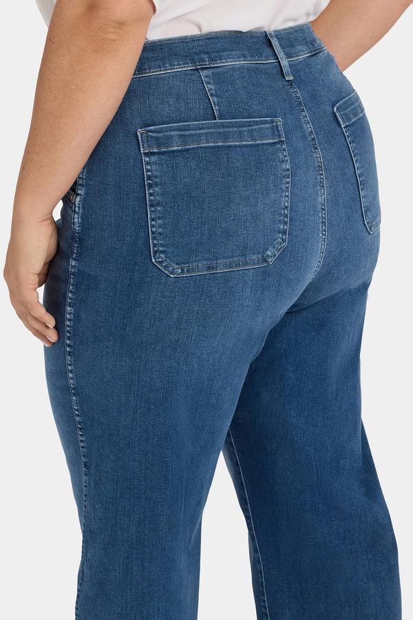 Nydj Brooke Loose Straight Jeans In Plus Size