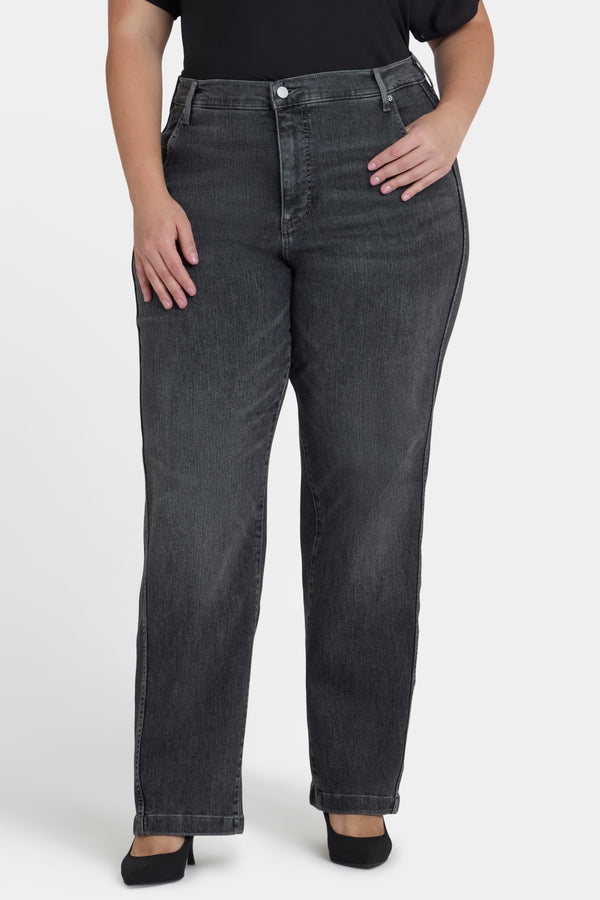 Nydj Brooke Loose Straight Jeans In Plus Size