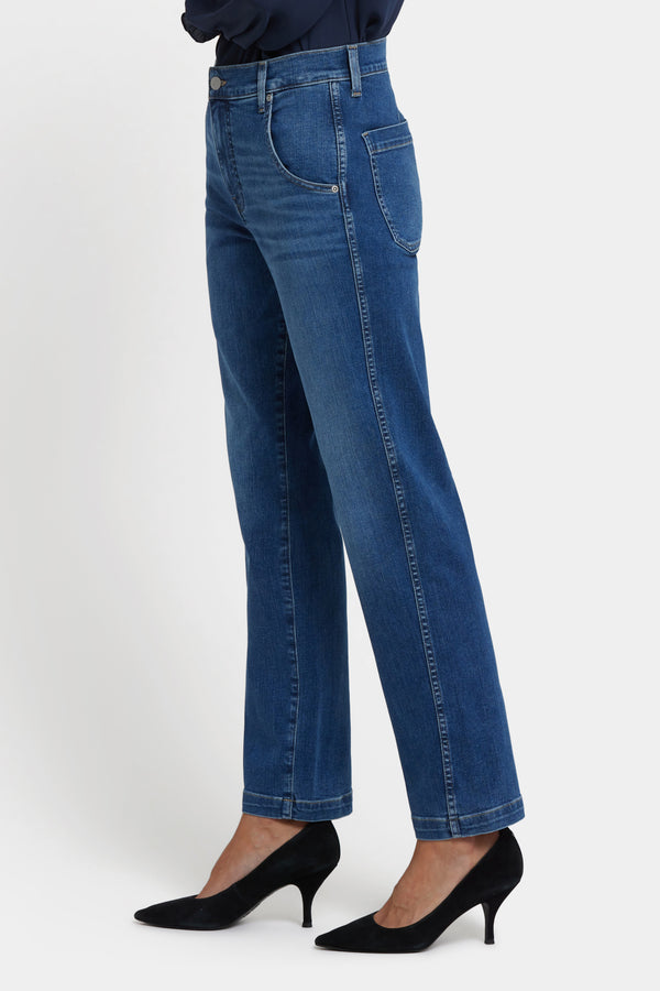 Nydj Brooke Loose Straight Jeans