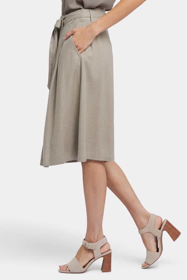 Nydj Button Front Midi Skirt