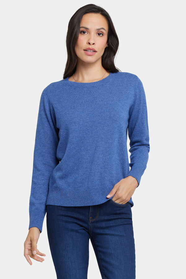 Nydj Cashmere Essential Crewneck Sweater