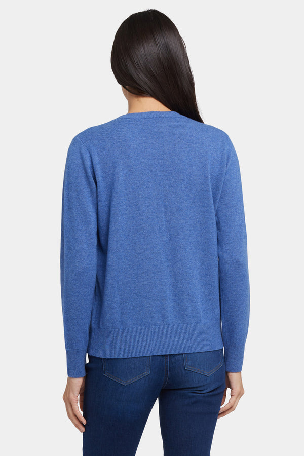 nydj Cashmere Essential Crewneck Sweater