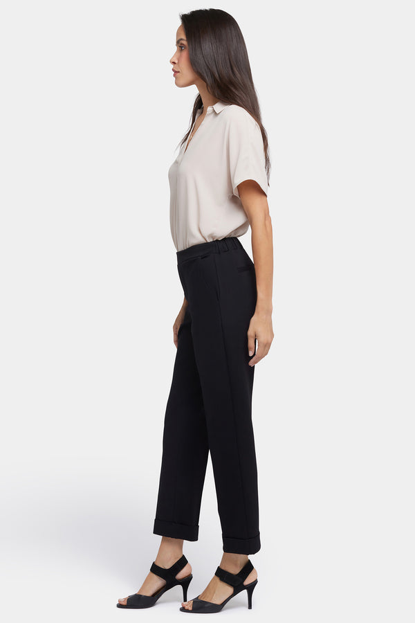 Nydj Cassidy Ankle Pull-On Trouser Pants In Petite