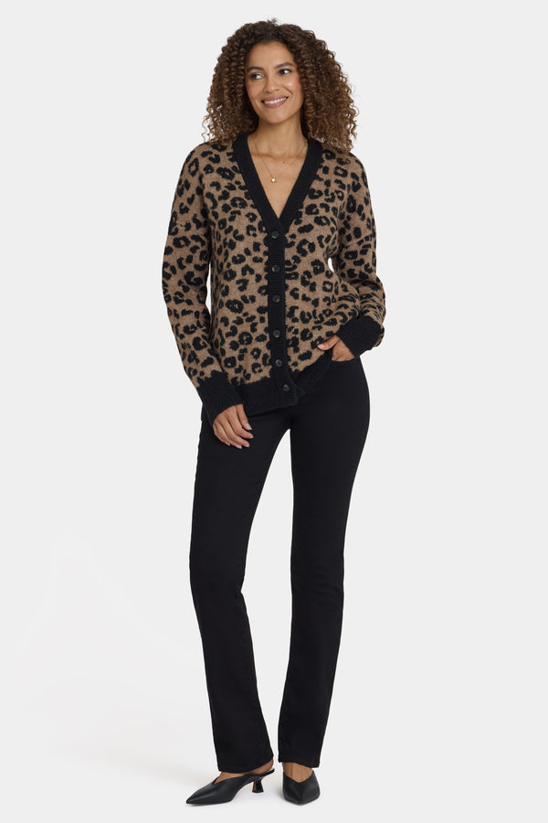 Nydj Cheetah Cardigan