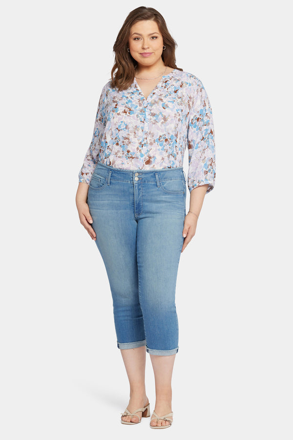 Nydj Chloe Capri Jeans In Plus Size
