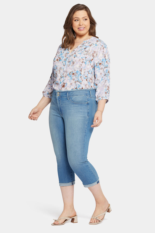 Nydj Chloe Capri Jeans In Plus Size