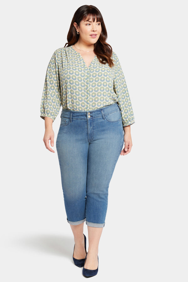 Nydj Chloe Capri Jeans In Plus Size