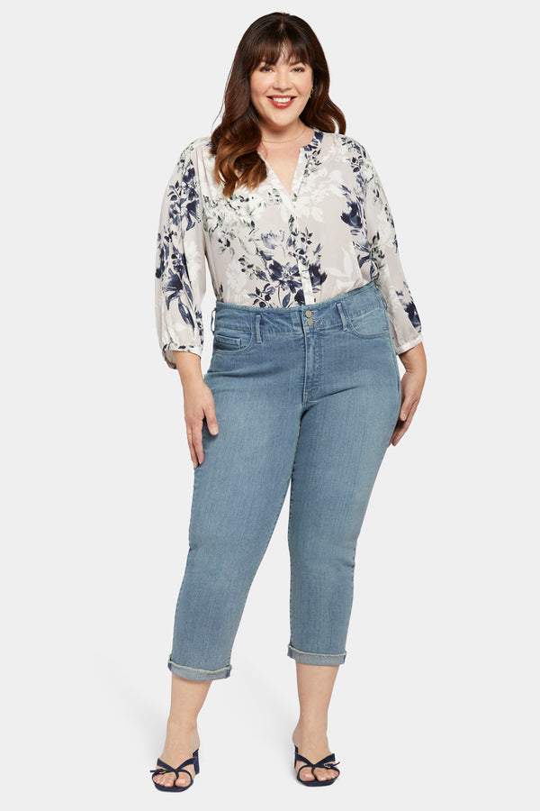 Nydj Chloe Capri Jeans In Plus Size