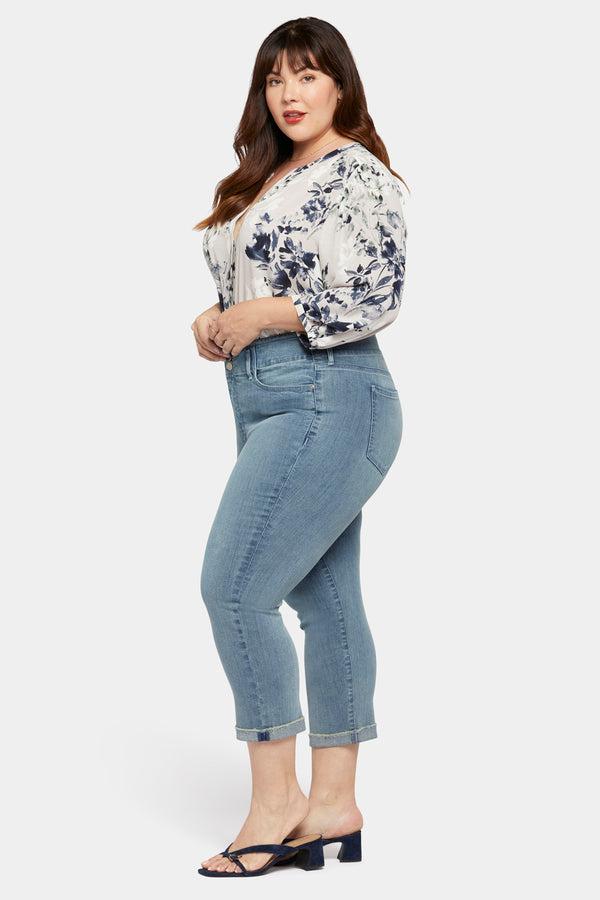 Nydj Chloe Capri Jeans In Plus Size