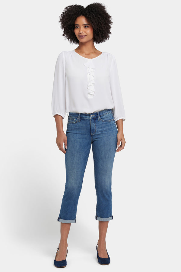 Nydj Chloe Skinny Capri Jeans In Petite