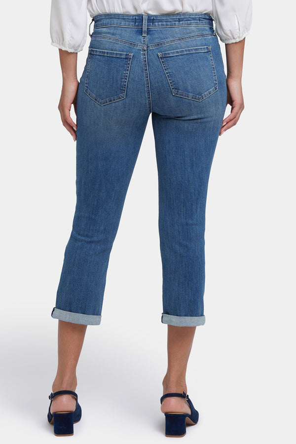 nydj Chloe Skinny Capri Jeans In Petite
