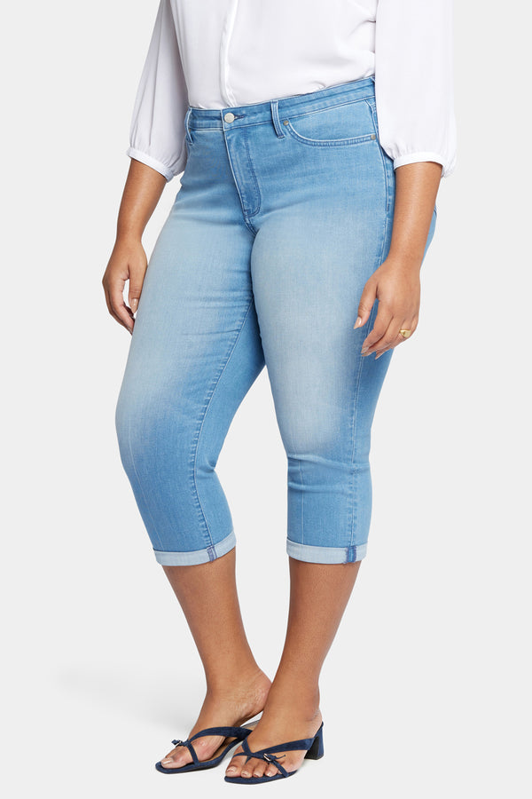 Nydj Chloe Skinny Capri Jeans In Plus Size