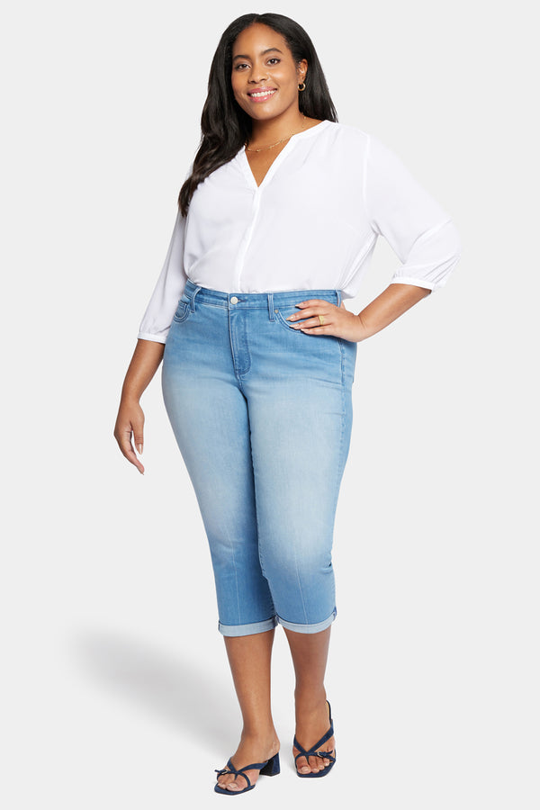 Nydj Chloe Skinny Capri Jeans In Plus Size