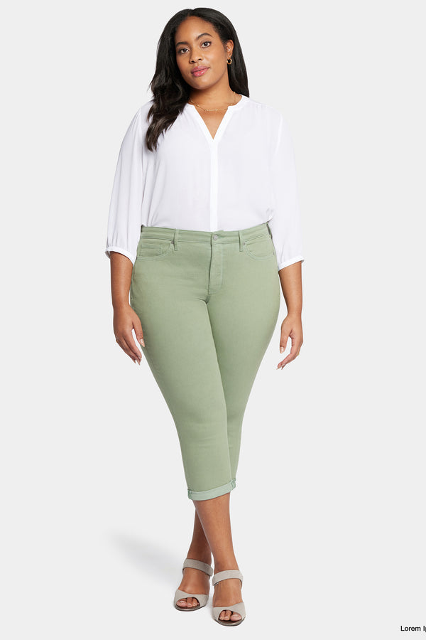 Nydj Chloe Skinny Capri Jeans In Plus Size