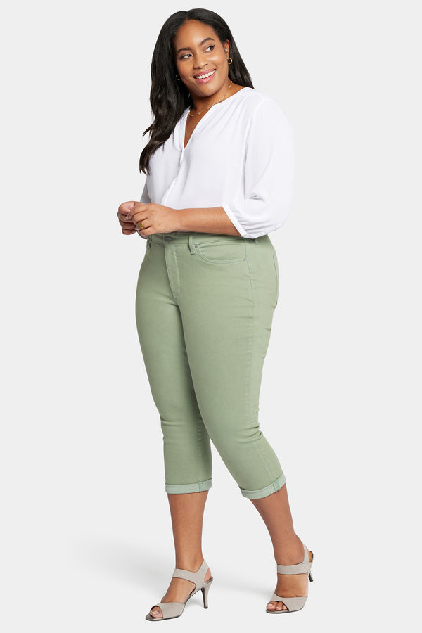 Nydj Chloe Skinny Capri Jeans In Plus Size
