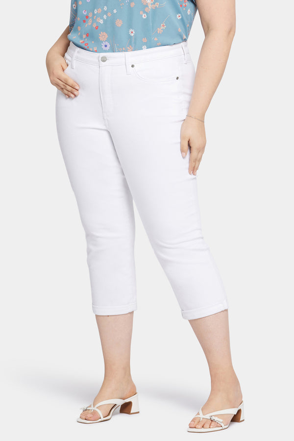 Nydj Chloe Skinny Capri Jeans In Plus Size