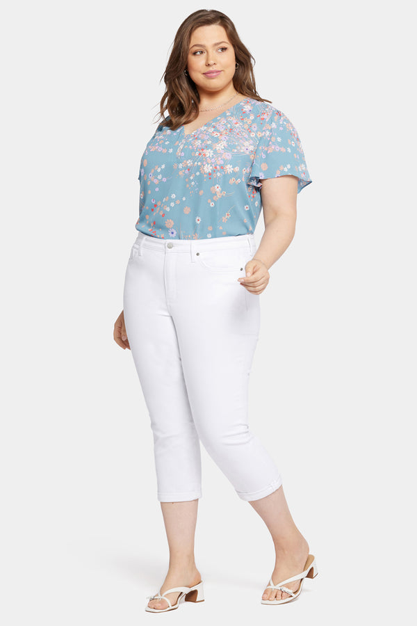 Nydj Chloe Skinny Capri Jeans In Plus Size