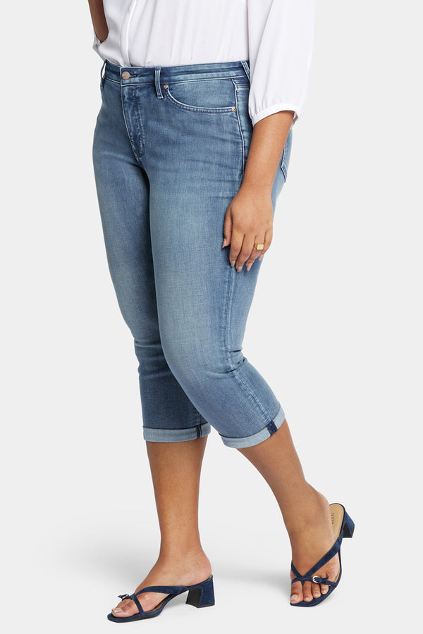Nydj Chloe Skinny Capri Jeans In Plus Size