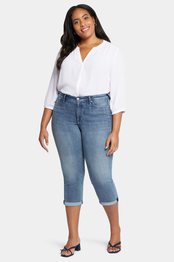 Nydj Chloe Skinny Capri Jeans In Plus Size