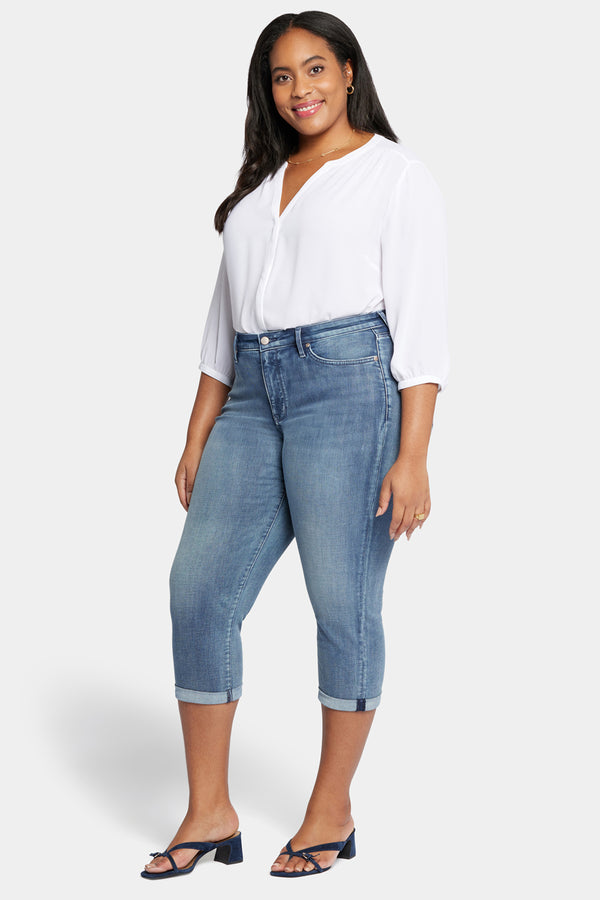 Nydj Chloe Skinny Capri Jeans In Plus Size