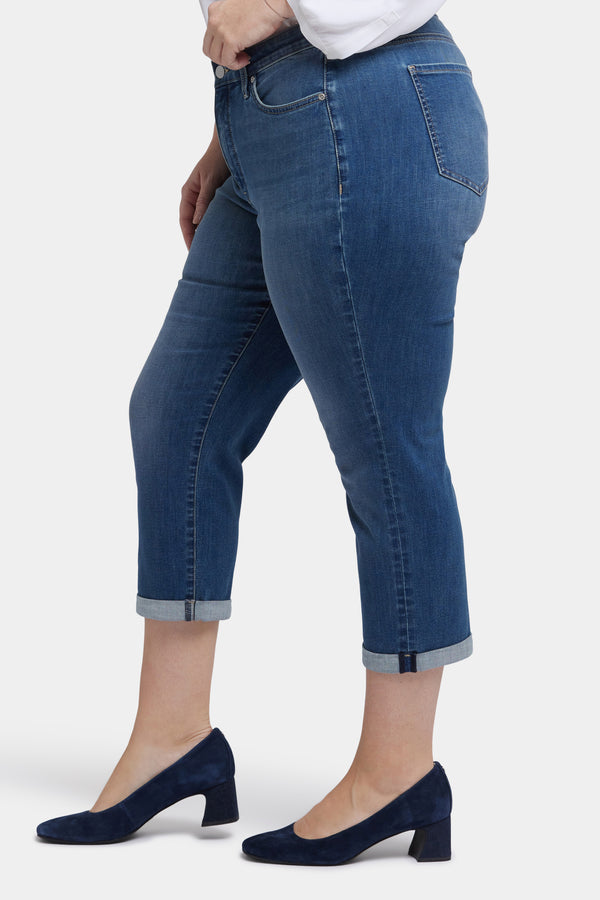 Nydj Chloe Skinny Capri Jeans In Plus Size