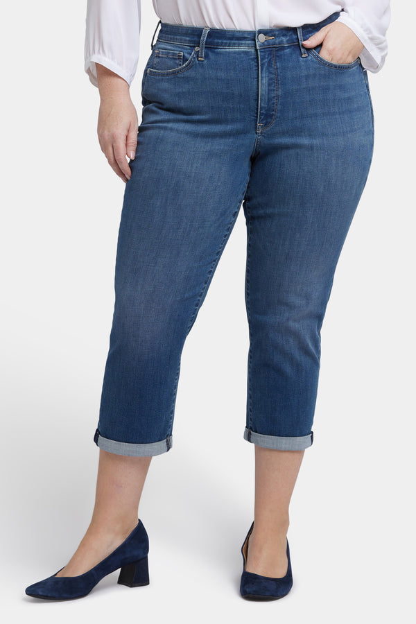 Nydj Chloe Skinny Capri Jeans In Plus Size