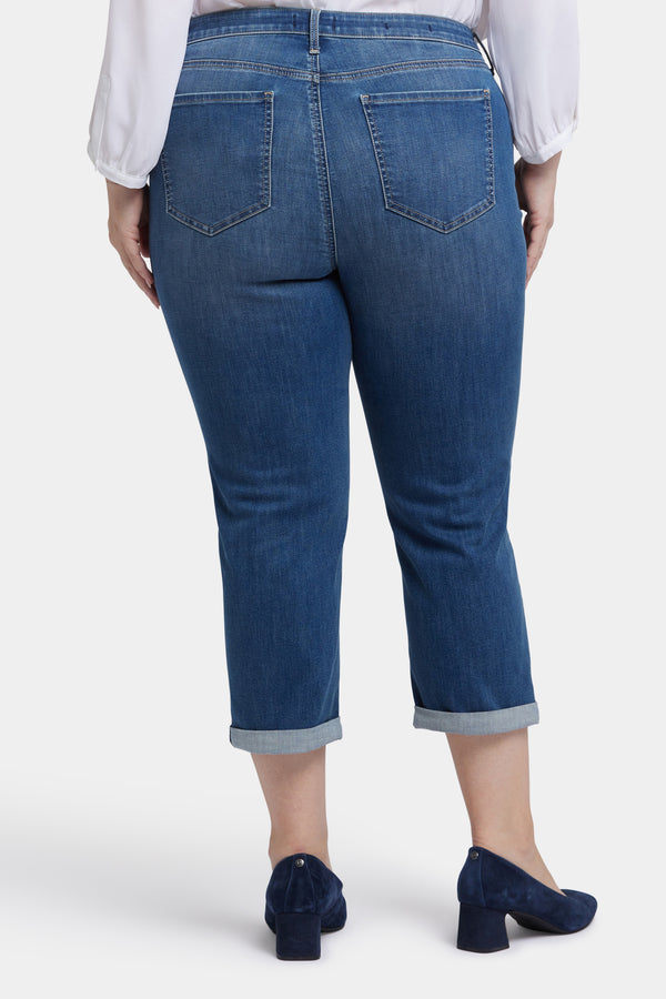 nydj Chloe Skinny Capri Jeans In Plus Size