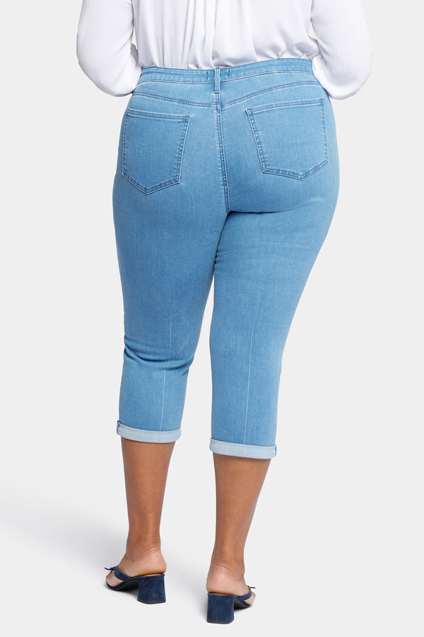 nydj Chloe Skinny Capri Jeans In Plus Size