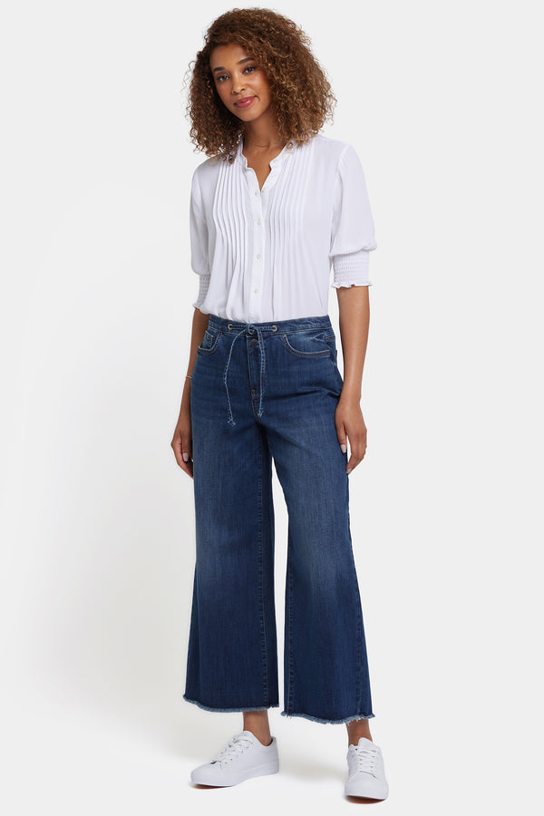 Nydj Cindi Relaxed Wide Leg Ankle Jeans