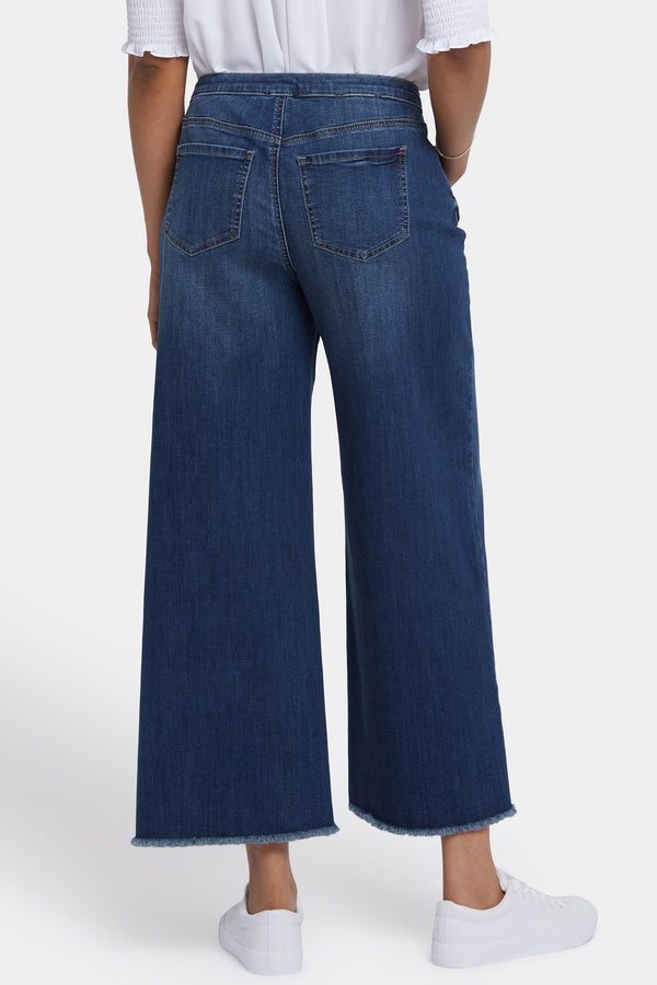 nydj Cindi Relaxed Wide Leg Ankle Jeans