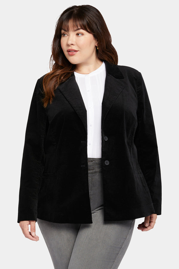 Nydj Classic Blazer Jacket In Plus Size