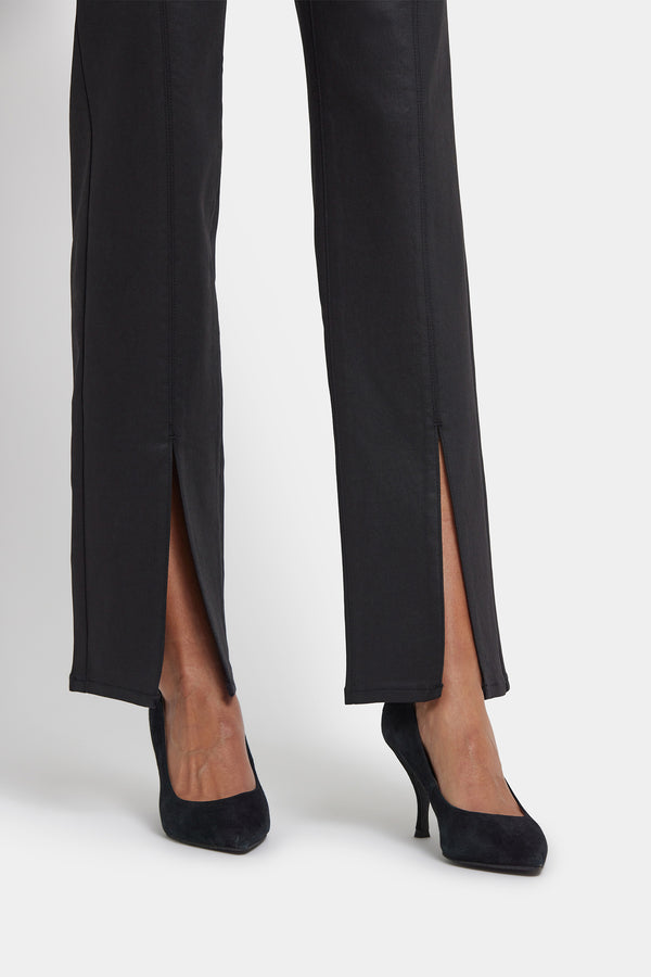 nydj Coated Marilyn Straight Jeans