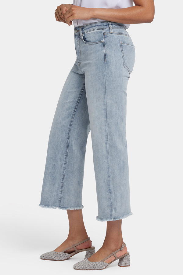 Nydj Coco Relaxed Wide Leg Crop Jeans