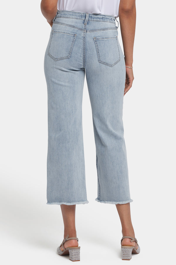 nydj Coco Relaxed Wide Leg Crop Jeans