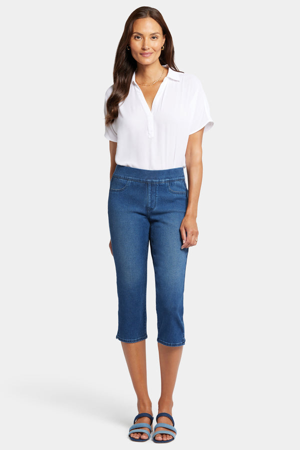 Nydj Dakota Crop Pull-On Jeans
