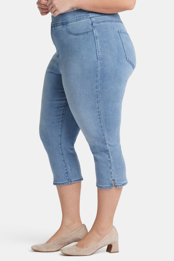Nydj Dakota Crop Pull-On Jeans In Plus Size