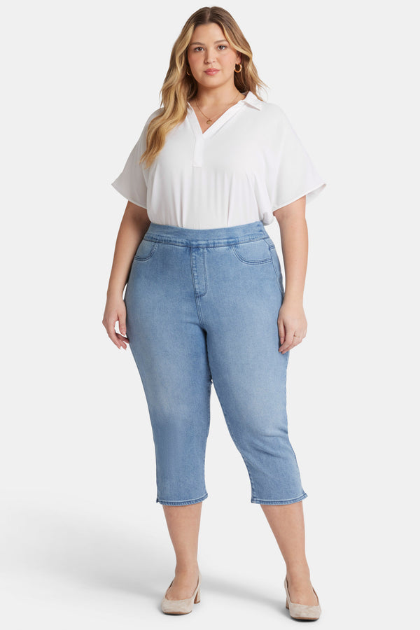 Nydj Dakota Crop Pull-On Jeans In Plus Size