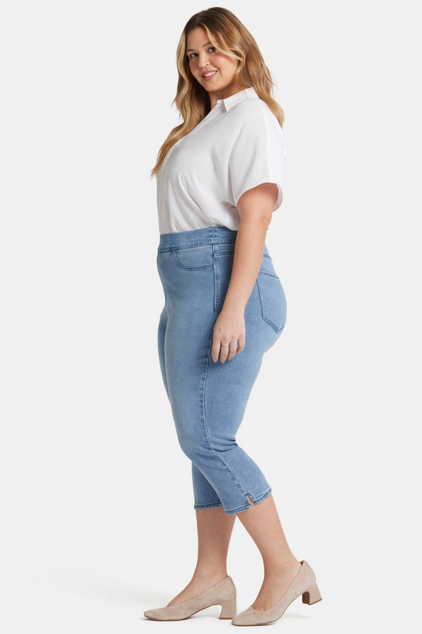 Nydj Dakota Crop Pull-On Jeans In Plus Size