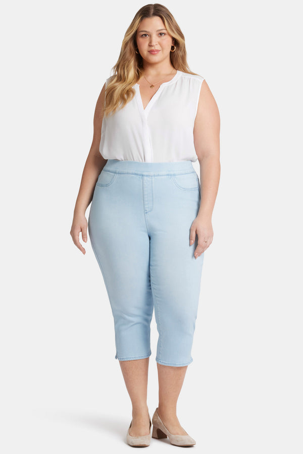 Nydj Dakota Crop Pull-On Jeans In Plus Size
