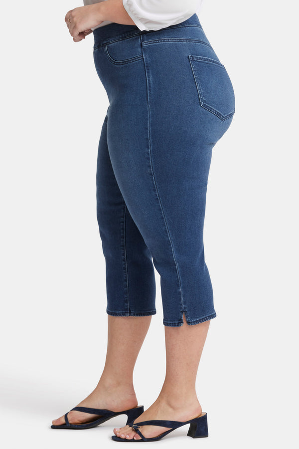 Nydj Dakota Crop Pull-On Jeans In Plus Size