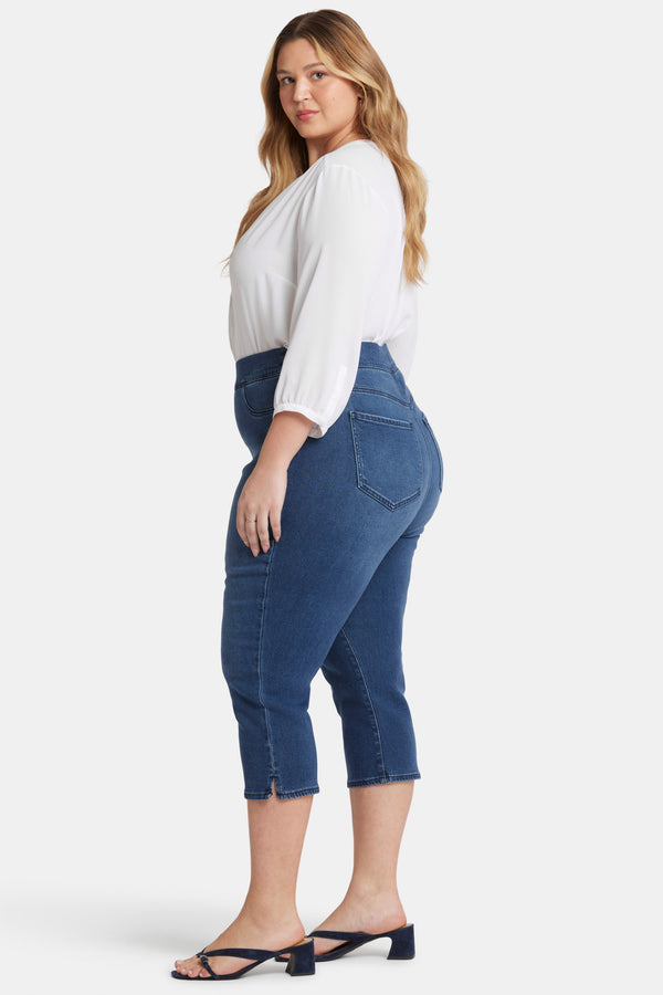 Nydj Dakota Crop Pull-On Jeans In Plus Size