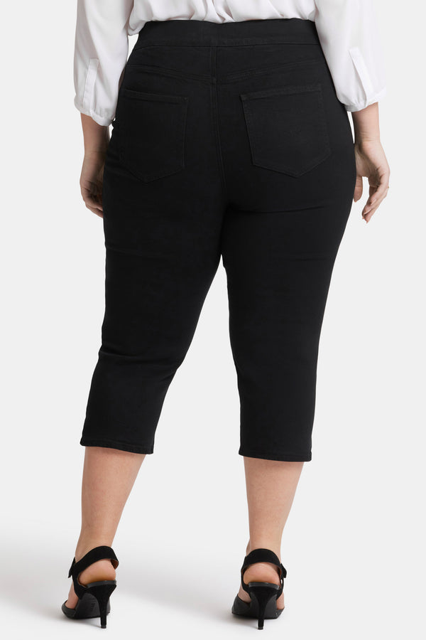 nydj Dakota Crop Pull-On Jeans In Plus Size