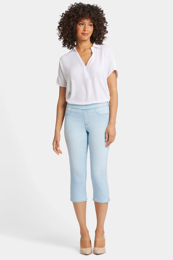 Nydj Dakota Crop Pull-On Jeans