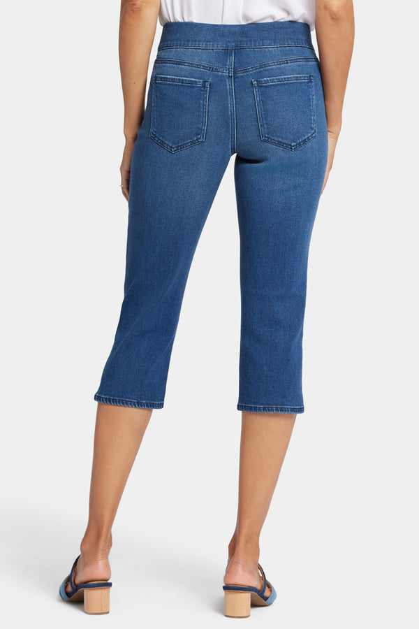 nydj Dakota Crop Pull-On Jeans