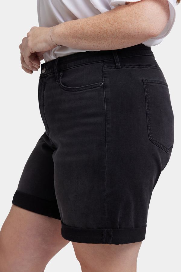 Nydj Diana Relaxed Denim Shorts In Plus Size