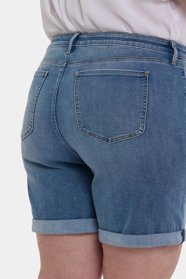 Nydj Diana Relaxed Denim Shorts In Plus Size