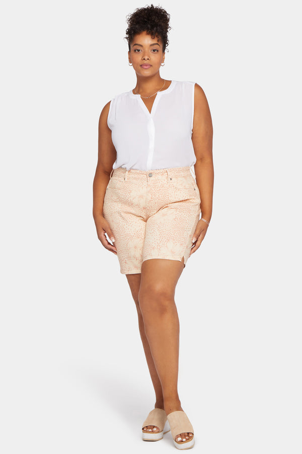 Nydj Ella Denim Shorts In Plus Size
